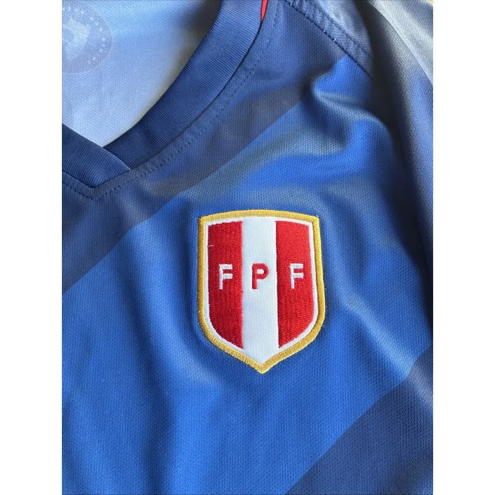Official Marathon Peru National Team Jersey Blue Men’s Size Xl COPA America FIFA